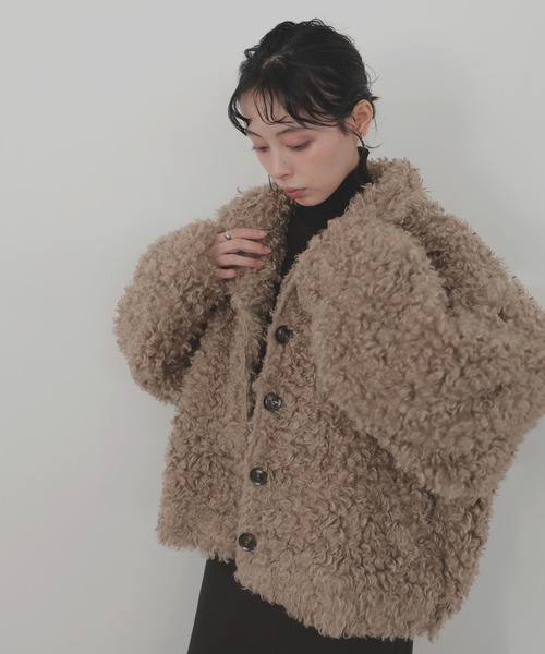 セール】プードルファーブルゾン（ブルゾン）｜LIAN（リアン）の