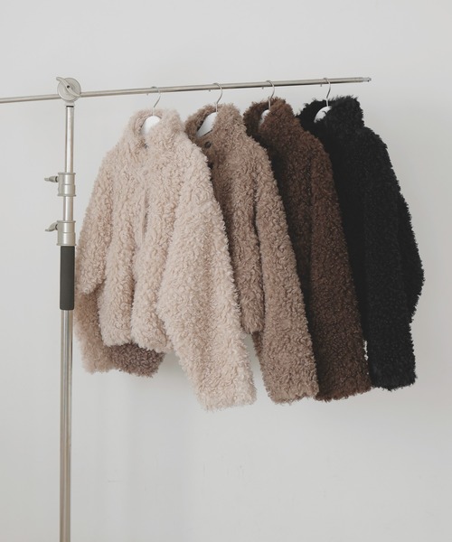 LIAN（リアン）の「プードルファーブルゾン（ブルゾン）」 - WEAR