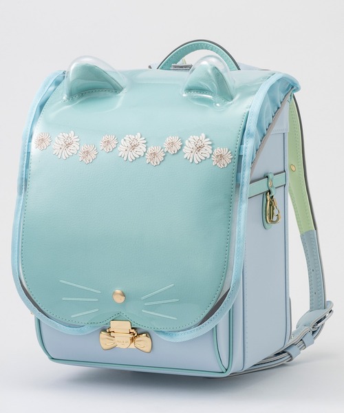 PAUL&JOE（ポールアンドジョー）の「PAUL & JOE(ポール & ジョー)クリザンテームチャトン専用クリアランドセルカバー（ランドセル・メンズ・ミント/ピンク/ライトグレー/ホワイト・ONE SIZE）」の10枚目の写真