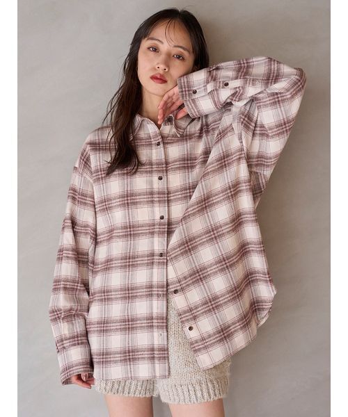 オーバーサイズネルシャツ（シャツ/ブラウス）｜SNIDEL（スナイデル