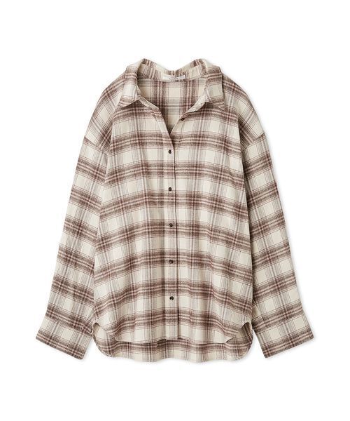 SNIDEL（スナイデル）の「オーバーサイズネルシャツ（シャツ/ブラウス・レディース・ブラック/ベージュ/ブルー・F）」の14枚目の写真