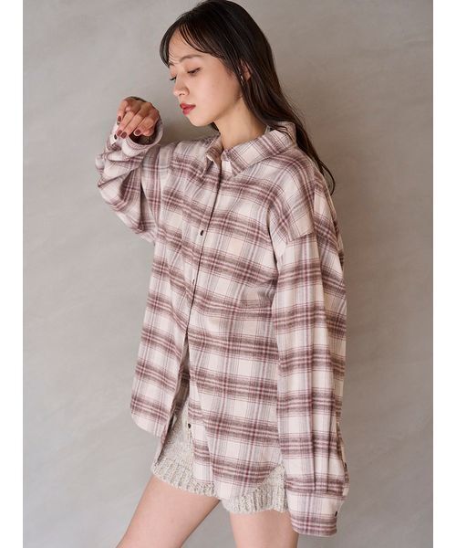 オーバーサイズネルシャツ（シャツ/ブラウス）｜SNIDEL（スナイデル