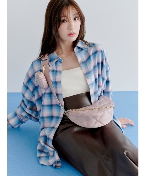 snidel ネイビーサイズ1 SNIDEL（スナイデル）の「フロントZIPデザインニットプル