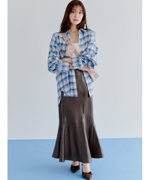 オーバーサイズネルシャツ（シャツ/ブラウス）｜SNIDEL