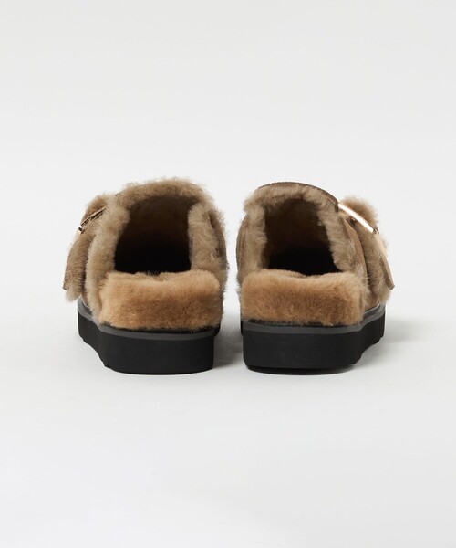 セール】＜MOHI＞スエード ビッグベルト ボストンサンダル