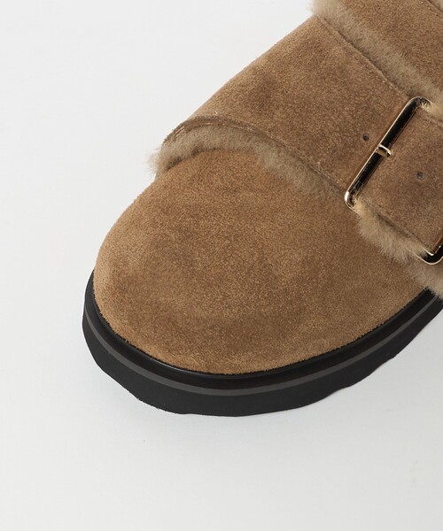 MOHI＞スエード ビッグベルト ボストンサンダル（サンダル）｜MOHI