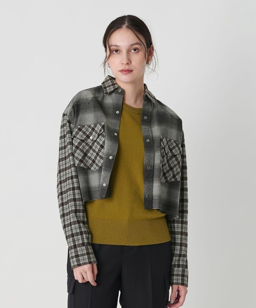 PENDLETON（ペンドルトン）の「＜PENDLETON×JANE SMITH×BEAUTY&YOUTH＞チェック シャツ（シャツ/ブラウス・レディース・グレー系/ベージュ・FREE）」の8枚目の写真