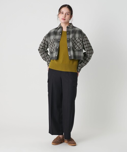 PENDLETON（ペンドルトン）の「＜PENDLETON×JANE SMITH×BEAUTY&YOUTH＞チェック シャツ（シャツ/ブラウス・レディース・グレー系/ベージュ・FREE）」の9枚目の写真