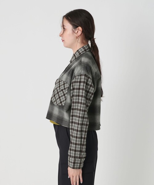 PENDLETON（ペンドルトン）の「＜PENDLETON×JANE SMITH×BEAUTY&YOUTH＞チェック シャツ（シャツ/ブラウス・レディース・グレー系/ベージュ・FREE）」の11枚目の写真