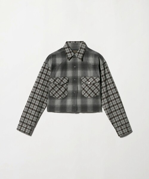 PENDLETON（ペンドルトン）の「＜PENDLETON×JANE SMITH×BEAUTY&YOUTH＞チェック シャツ（シャツ/ブラウス・レディース・グレー系/ベージュ・FREE）」の13枚目の写真