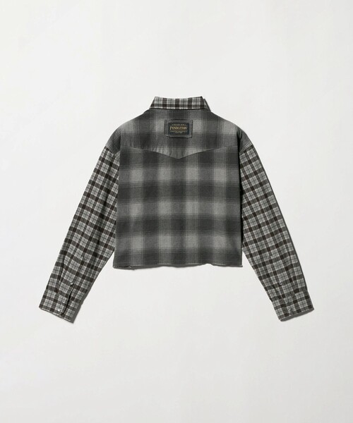 PENDLETON（ペンドルトン）の「＜PENDLETON×JANE SMITH×BEAUTY&YOUTH＞チェック シャツ（シャツ/ブラウス・レディース・グレー系/ベージュ・FREE）」の14枚目の写真