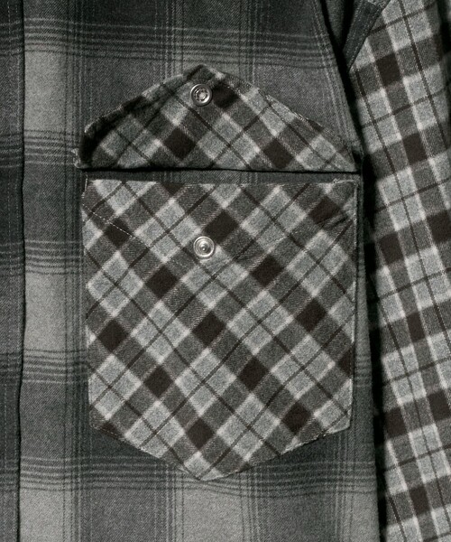 PENDLETON（ペンドルトン）の「＜PENDLETON×JANE SMITH×BEAUTY&YOUTH＞チェック シャツ（シャツ/ブラウス・レディース・グレー系/ベージュ・FREE）」の18枚目の写真