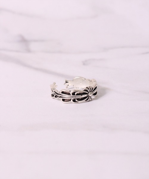 BAYBLO（ベイブロ）の「(JO)韓国製 デザイン リング/指輪（リング・メンズ・シルバー系1/シルバー系2/シルバー系3/シルバー系4/シルバー系6/シルバー系7/シルバー系8・13号/17号/19号/14号/21号/20号）」の14枚目の写真