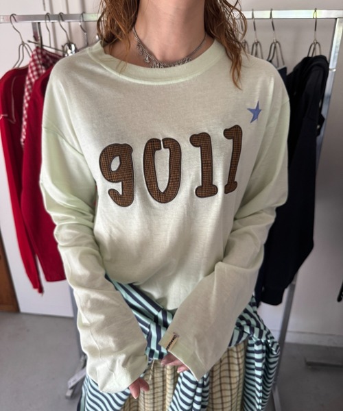 NO.9011☆gull long tee（Tシャツ/カットソー）｜common gull products