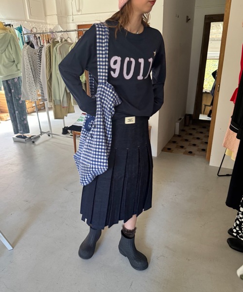 NO.9011☆gull long tee（Tシャツ/カットソー）｜common gull products