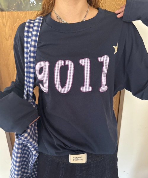 NO.9011☆gull long tee（Tシャツ/カットソー）｜common gull products