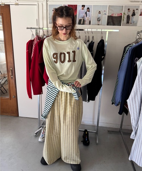 NO.9011☆gull long tee（Tシャツ/カットソー）｜common gull products