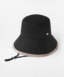 TRIM RIBBON BUCKET HAT コットン バケットハット