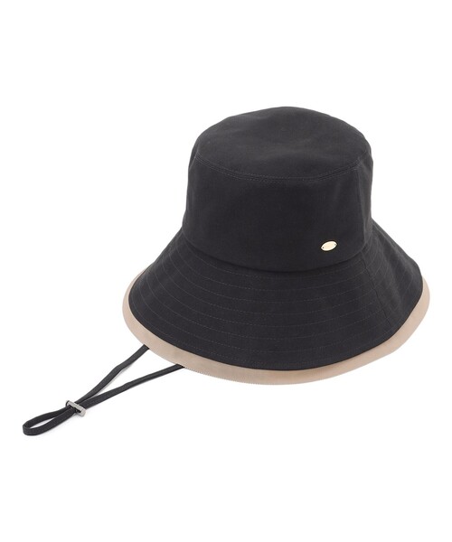 TOCCA(トッカ)の「TRIM RIBBON BUCKET HAT コットン バケットハット(ハット・レディース・ベージュ系/ネイビー系/ブラック系・F)」の22枚目の写真