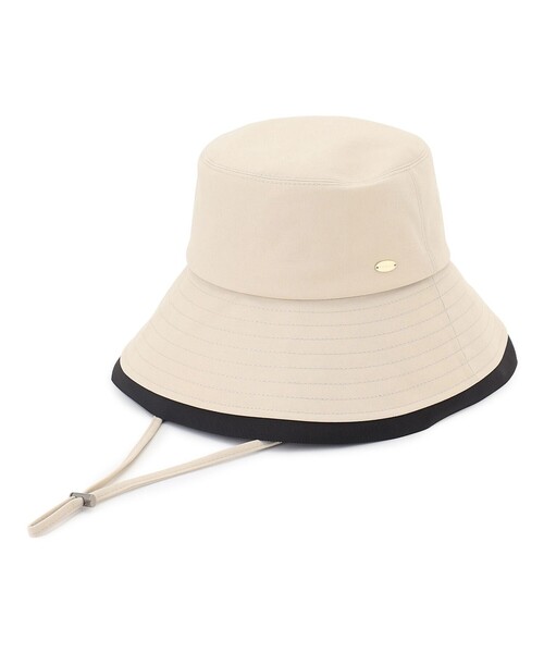 TOCCA(トッカ)の「TRIM RIBBON BUCKET HAT コットン バケットハット(ハット・レディース・ベージュ系/ネイビー系/ブラック系・F)」の21枚目の写真