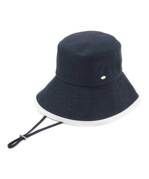 TOCCA(トッカ)の「TRIM RIBBON BUCKET HAT コットン バケットハット(ハット・レディース・ベージュ系/ネイビー系/ブラック系・F)」の20枚目の写真