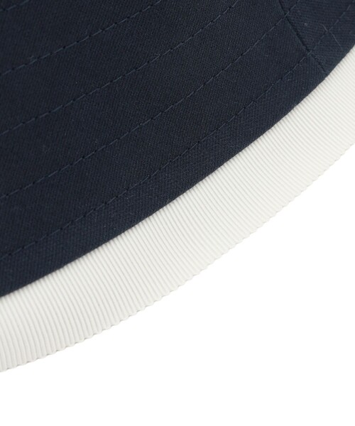 TOCCA(トッカ)の「TRIM RIBBON BUCKET HAT コットン バケットハット(ハット・レディース・ベージュ系/ネイビー系/ブラック系・F)」の18枚目の写真