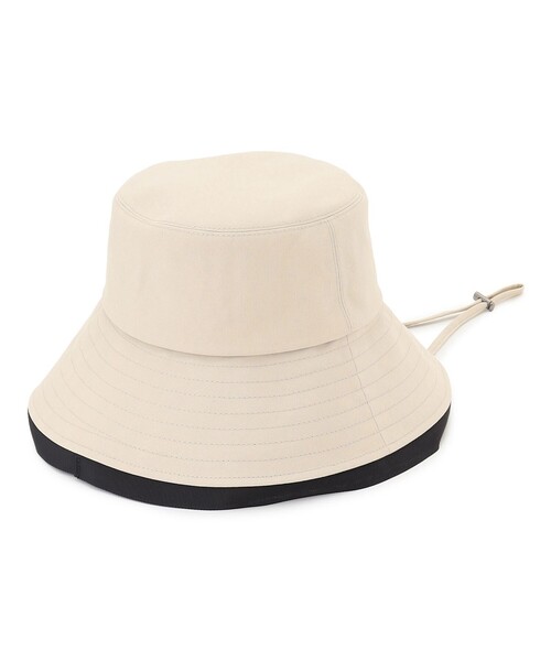 TOCCA(トッカ)の「TRIM RIBBON BUCKET HAT コットン バケットハット(ハット・レディース・ベージュ系/ネイビー系/ブラック系・F)」の12枚目の写真