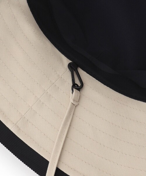 TOCCA(トッカ)の「TRIM RIBBON BUCKET HAT コットン バケットハット(ハット・レディース・ベージュ系/ネイビー系/ブラック系・F)」の7枚目の写真