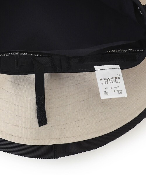 TOCCA(トッカ)の「TRIM RIBBON BUCKET HAT コットン バケットハット(ハット・レディース・ベージュ系/ネイビー系/ブラック系・F)」の6枚目の写真