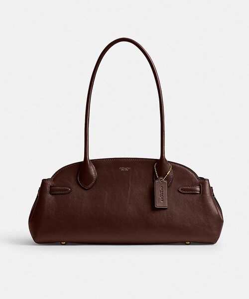 COACH（コーチ）の「エンパイア キャリーオール バッグ 34（ショルダーバッグ・レディース・ブラウン系その他・ONE）」の5枚目の写真