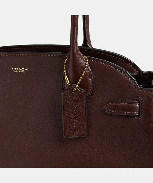 COACH（コーチ）の「エンパイア キャリーオール バッグ 34（ショルダーバッグ・レディース・ブラウン系その他・ONE）」の4枚目の写真