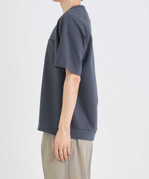 IRENISA(イレニサ)の「【irenisa/イレニサ】別注 RIB SHORT-SLEEVED POCKET T-SHIRT(Tシャツ/カットソー・メンズ・ホワイト/ブラック/グリーン・3/4)」の21枚目の写真