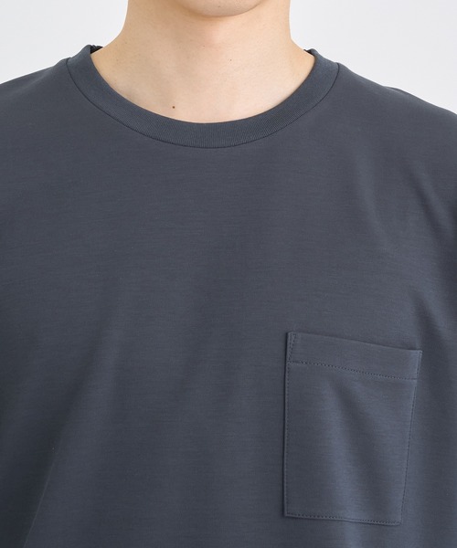 IRENISA(イレニサ)の「【irenisa/イレニサ】別注 RIB SHORT-SLEEVED POCKET T-SHIRT(Tシャツ/カットソー・メンズ・ホワイト/ブラック/グリーン・3/4)」の19枚目の写真