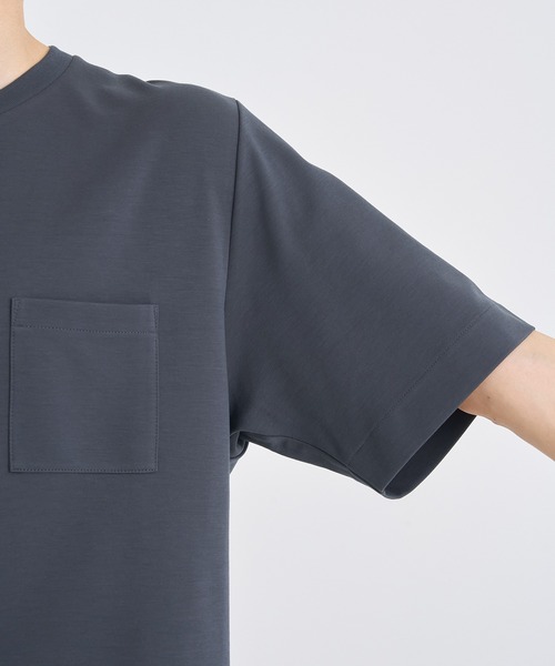 IRENISA(イレニサ)の「【irenisa/イレニサ】別注 RIB SHORT-SLEEVED POCKET T-SHIRT(Tシャツ/カットソー・メンズ・ホワイト/ブラック/グリーン・3/4)」の15枚目の写真
