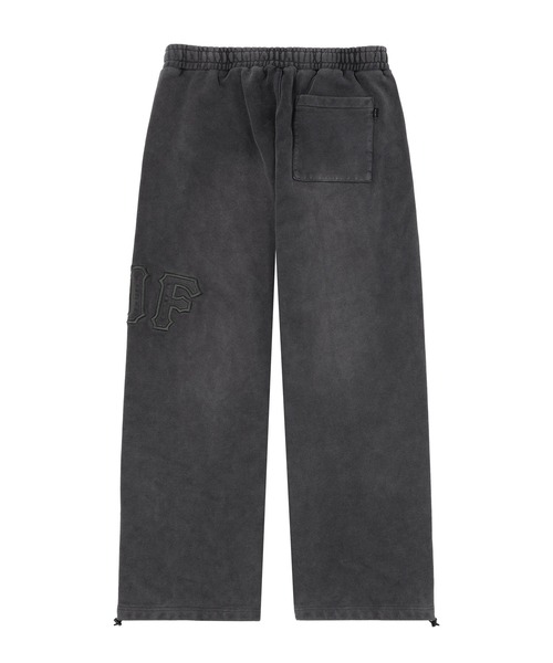 HUF スウェットパンツ グレー HUF スウェットパンツ ロゴ刺繍 コットン World wide グレー XL