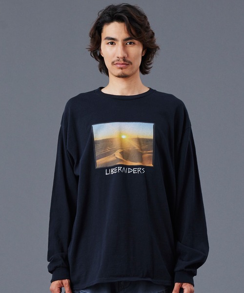 Liberaiders/リベレイダースLBRDRS LOGO L/S TEE ロンT（Tシャツ