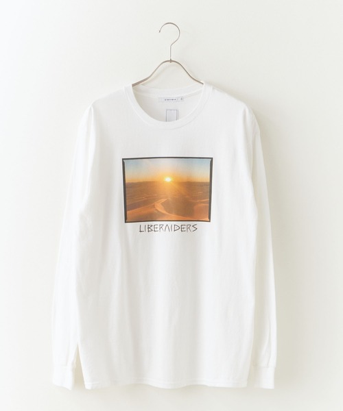 Liberaiders/リベレイダースLBRDRS LOGO L/S TEE ロンT（Tシャツ
