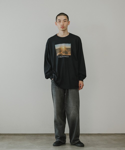 Liberaiders/リベレイダースLBRDRS LOGO L/S TEE ロンT（Tシャツ