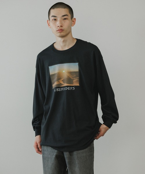 Liberaiders（リベレイダース）の「Liberaiders/リベレイダースLBRDRS LOGO L/S TEE ロンT（Tシャツ/カットソー・メンズ・ホワイト/ブラック・XL/L/M）」の21枚目の写真