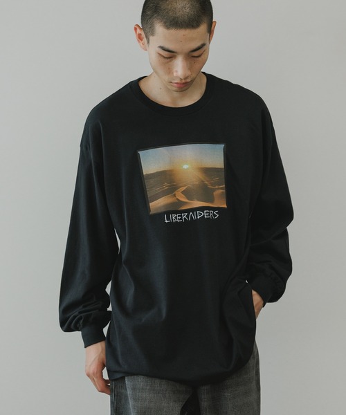 Liberaiders/リベレイダースLBRDRS LOGO L/S TEE ロンT（Tシャツ