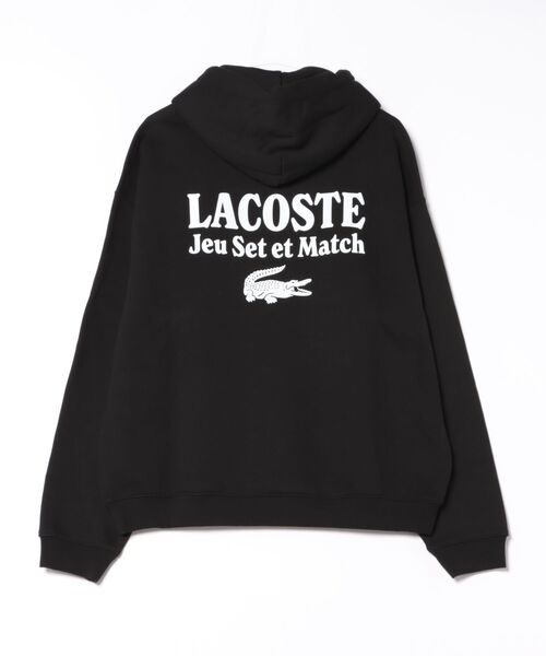 LACOSTE(ラコステ)の「《LACOSTE》SH5947(パーカー・メンズ・ホワイト/ブラック・5/4/6)」の3枚目の写真