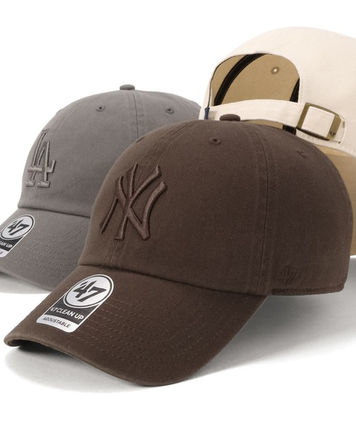 '47（フォーティーセブン）の「’47BRANDフォーティーセブン キャップ クリーンナップ MLB（キャップ・メンズ・ブラウン/ホワイト/ベージュ/ブラウン系その他/グレー・FREE）」の4枚目の写真