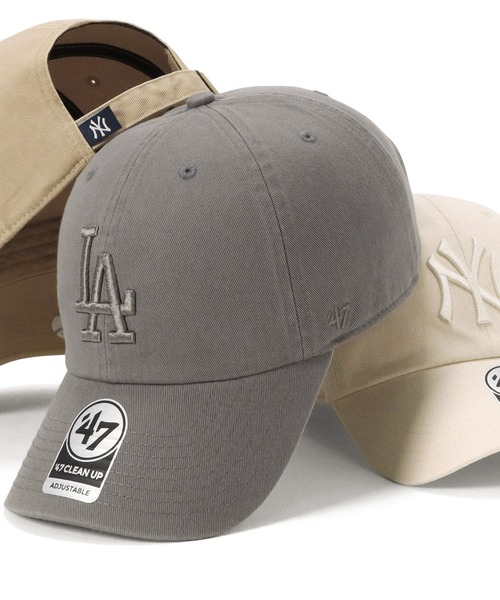 '47（フォーティーセブン）の「’47BRANDフォーティーセブン キャップ クリーンナップ MLB（キャップ・メンズ・ブラウン/ホワイト/ベージュ/ブラウン系その他/グレー・FREE）」の3枚目の写真
