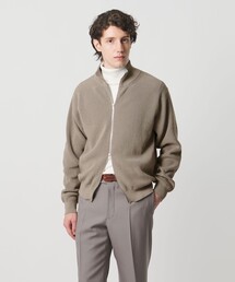 美品✨ドルチェアンドガッバーナ ドライバーズニット ジップアップニット ベージュ Girly Doll ニット セーター ハーフジップアップニットトップス