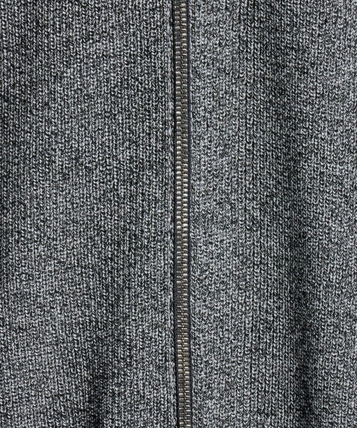 UNITED ARROWS(ユナイテッドアローズ)の「ジップアップ ドライバーズニット(カーディガン/ボレロ・メンズ・グレー系/ナチュラル/ブラック・S/XL/L/M)」の14枚目の写真