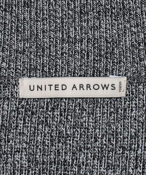 UNITED ARROWS(ユナイテッドアローズ)の「ジップアップ ドライバーズニット(カーディガン/ボレロ・メンズ・グレー系/ナチュラル/ブラック・S/XL/L/M)」の5枚目の写真