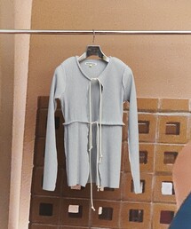 kotohayokozawa トップス　長袖 TD WAVE LONG SLEEVE DRESS HIGH NECK TYPE - kotohayokozawa