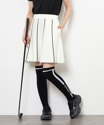 CECIL McBEE（セシルマクビー）の「KINIT PLEATS SKIRT ハイウエスト プリーツ スカート（スカート・レディース）」