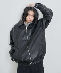 Heart Tattoo（ハートタトゥー）の「Heart art design jacket / ハート型押しジャケット（ブルゾン）」