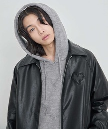 Heart Tattoo（ハートタトゥー）の「Heart art design jacket / ハート型押しジャケット（ブルゾン）」